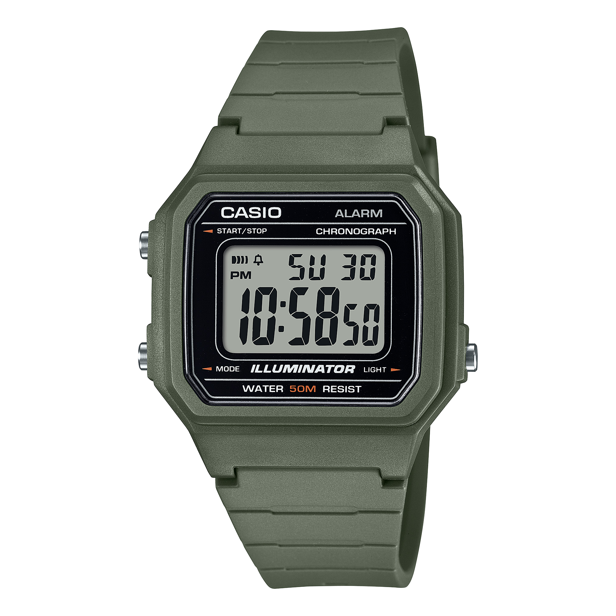 W-217H-3AV | ดิจิตอล | วัยหนุ่มสาว | นาฬิกา | CASIO