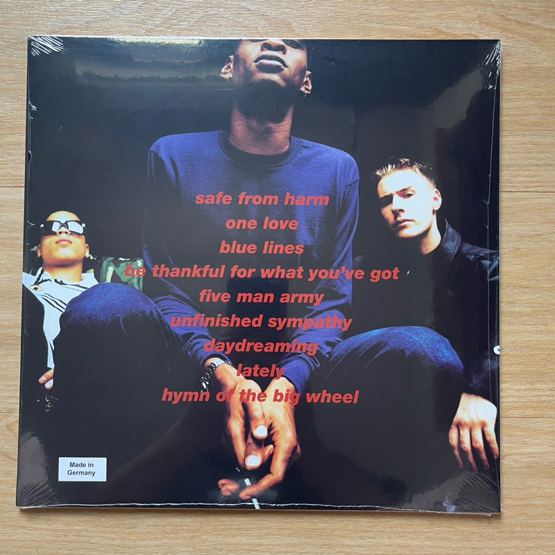 แผ่นเสียง Massive Attack - Blue Lines , Vinyl, LP, Album, Reissue, Stereo, 180 gram มือหนึ่ง ซีล