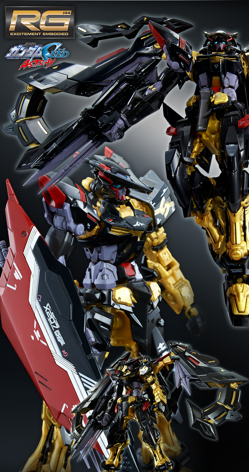 RG 1/144 GUNDAM ASTRAY GOLD FRAME AMATSU