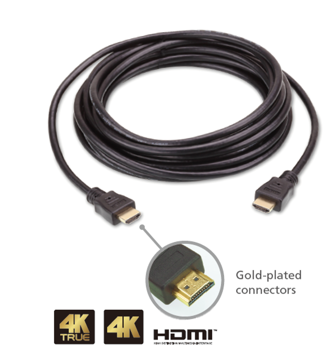 High Speed HDMI Cable with Ethernet 0.1/1.8/2/3/5/10/15/20M ATEN_HDMI2.0