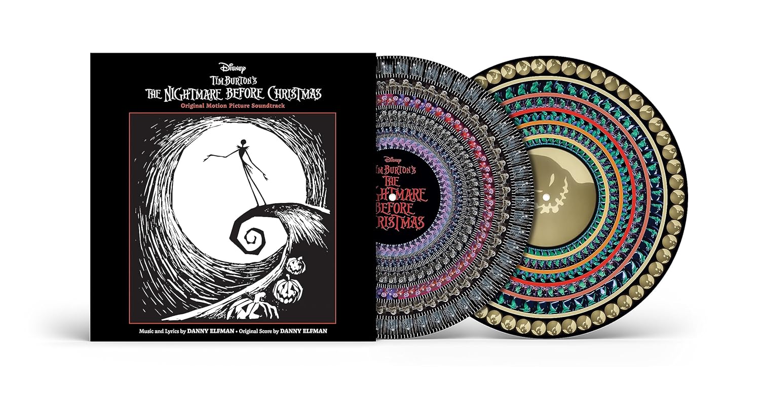 แผ่นเสียง Disney The Nightmare Before Christmas (Original Motion Picture Soundtrack) (Zoetrope Picture Disc 2 LP) ,USมือหนึ่ง ซีล