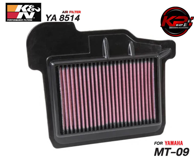 กรองอากาศ K&N YAMAHA MT-09/FZ09/XSR900/TRACER900/NIKEN GT (YA 8514)