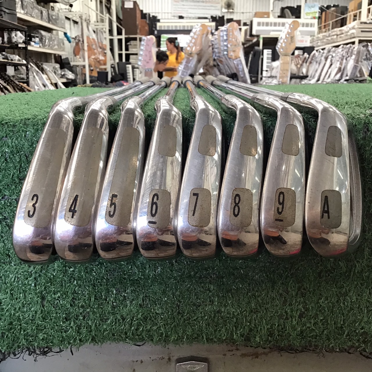 ไม้กอล์ฟ TSURUYA : GOLDEN PRIX ก้านเหล็ก