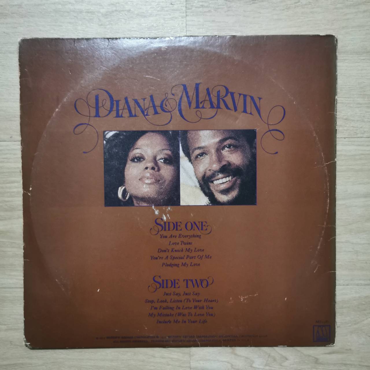 แผ่นเสียงมือสอง Diana Ross & Marvin Gaye – Diana & Marvin (ปกVG++, แผ่นVG++) รบกวนอ่านรายละเอียดเกรดสภาพแผ่นก่อนสั่งซื้อ