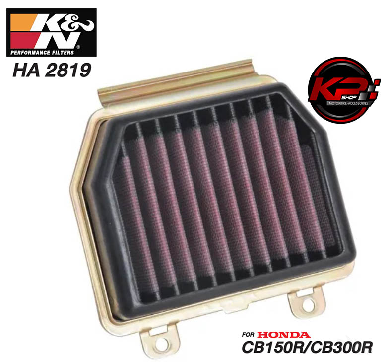 กรองอากาศ K&N HONDA CB150R/CB300R HA 2819