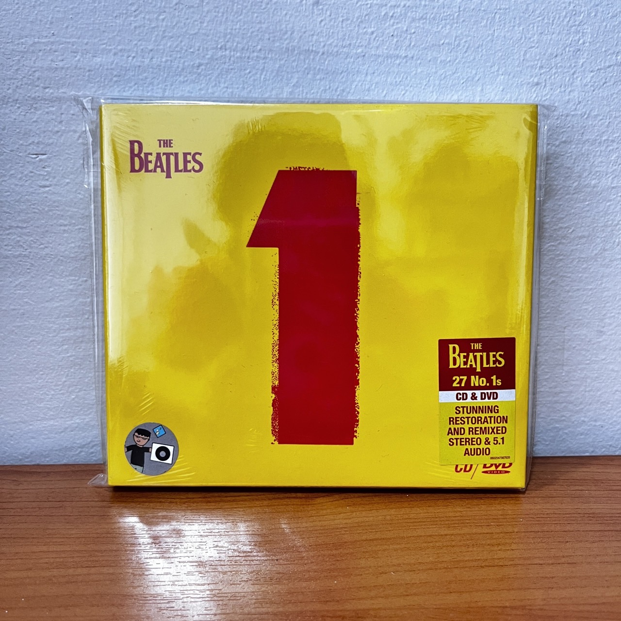 CD/DVD ซีดีเพลง,ดีวีดีเพลง The Beatles – 1 (แผ่นมือสอง,แท้,สภาพใหม่)