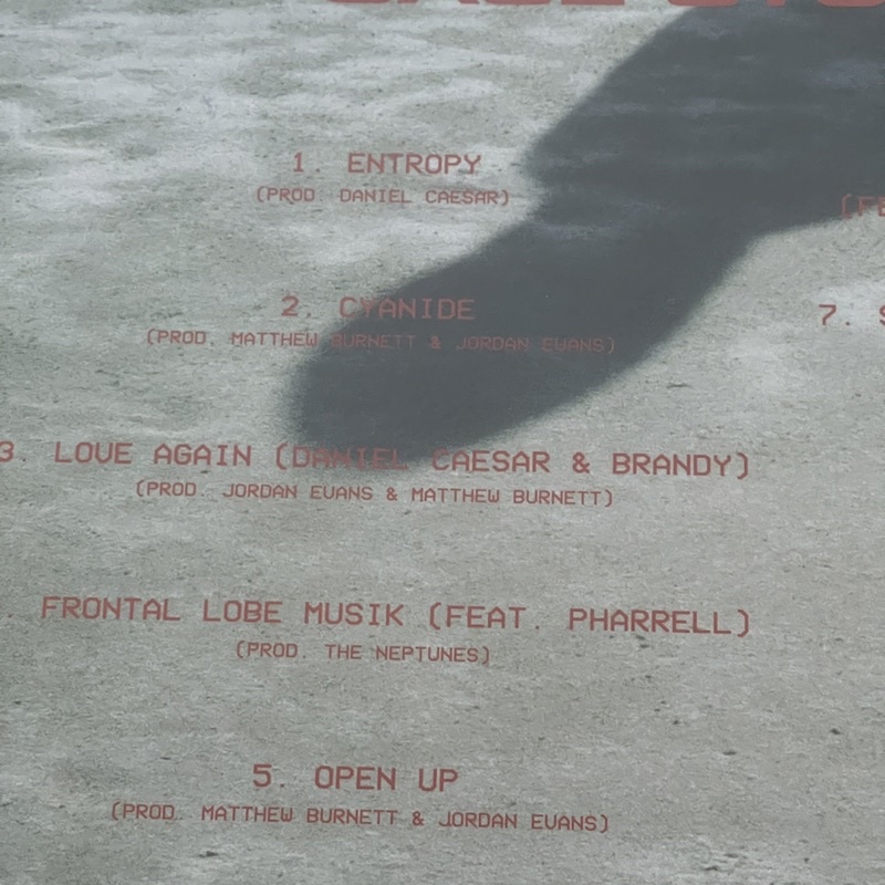 แผ่นเสียง Daniel Caesar – Case Study 01/ Red (translucent )Vinyl, LP, Album แผ่นเสียง มือหนึ่ง ซีล