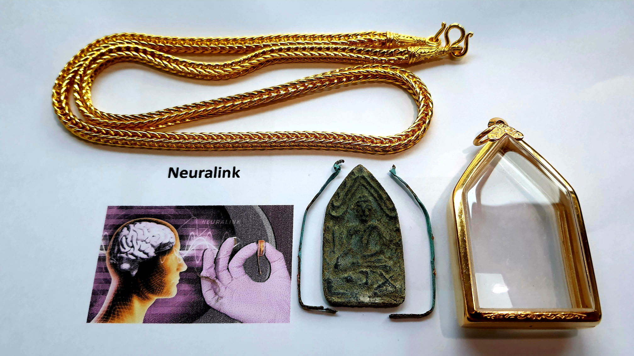 Quantum Neuralink Khun Phaen Buddha