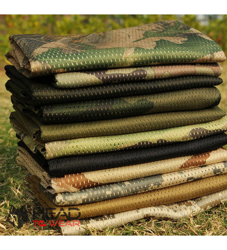 ผ้าพันคอทหาร Military Scarf : Army Black รหัส SC008
