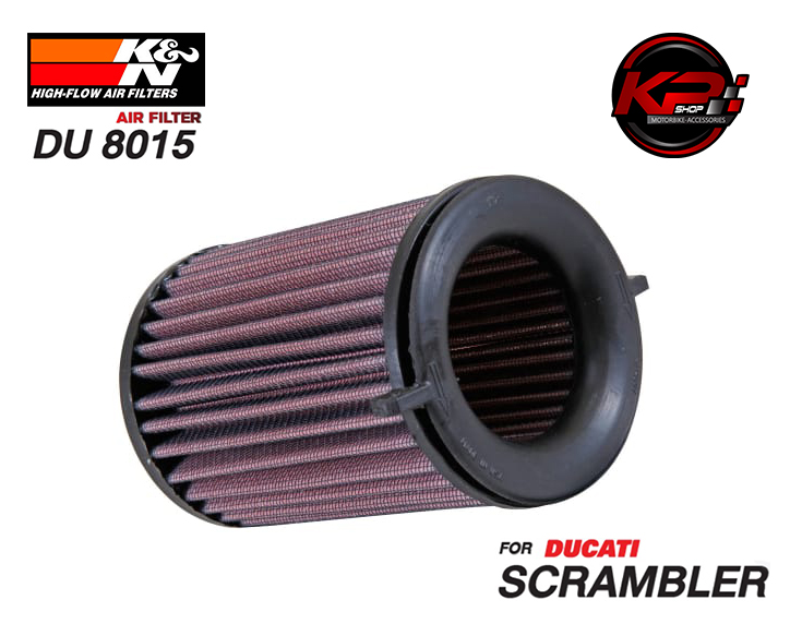 กรองอากาศ K&N DUCATI SCRAMBLER (DU 8015)