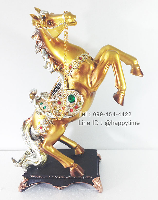 ของขวัญวันเปิดกิจการ ตั้งโชว์สวยๆเป็นศิริมงคล รุ่นม้าสีทองกระโจน