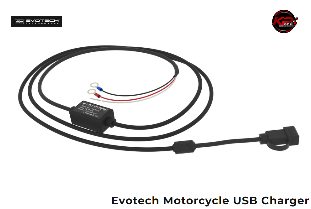 สายชาร์จ USB CHARGER Evotech Motorcycle USB Charger