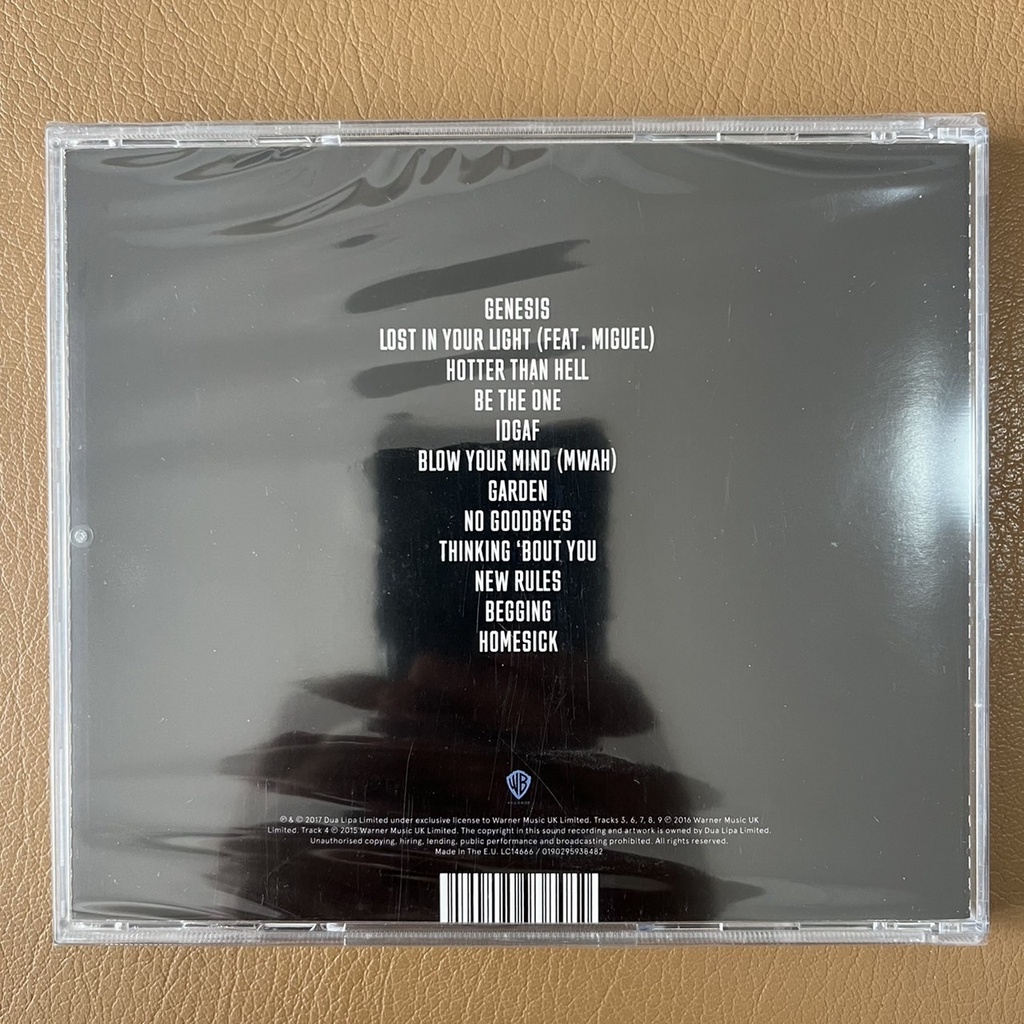 CD ซีดีเพลง Dua Lipa – Dua Lipa แผ่นแท้ ใหม่ ซีล