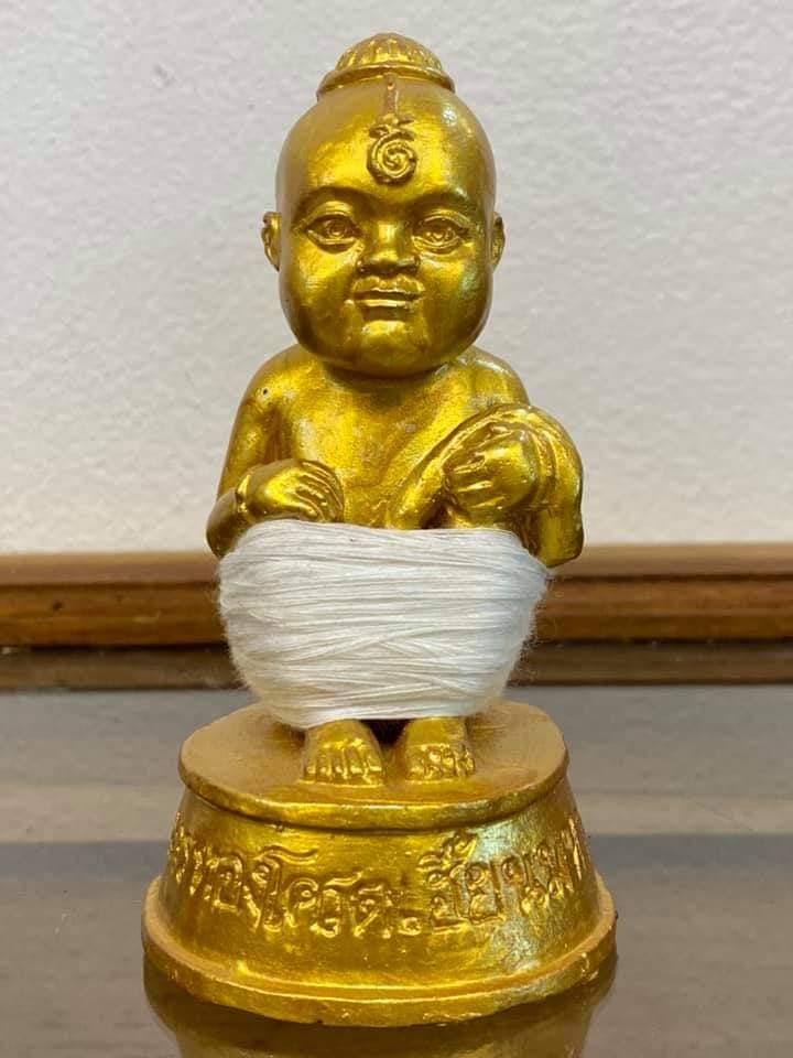 กุมารทองโครตเฮี้ยนมหาเฮง ไตรมาสปี61 ﻿﻿องค์ครูพิมพ์กรรมการ หลวงพ่อกอย วัดเขาดินใต้ จ.บุรีรัมย์