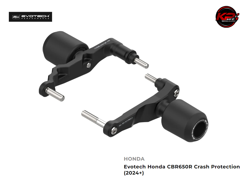 กันล้มกลาง Evotech Crash Protection - Honda CBR650R (E-Clutch Compatible) (2024+)