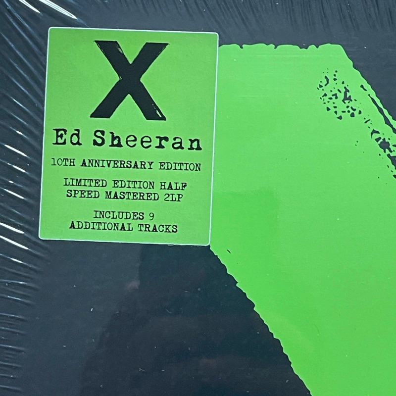 แผ่นเสียง Ed Sheeran - X (10th Anniversary Edition) ,2 x Black Vinyl, 12", 33 ⅓ RPM, Album มือหนึ่ง ซีล