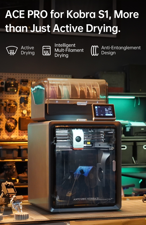 เครื่องพิมพ์ 3 มิติ (3D Printer) Anycubic Kobra S1 combo S1C by In2Real3d