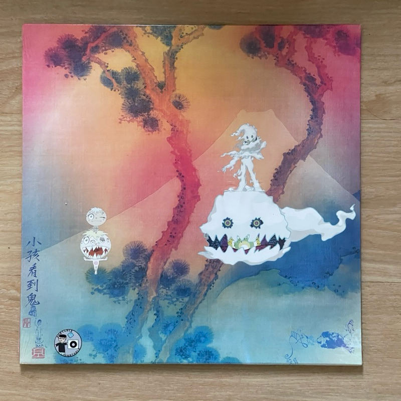แผ่นเสียง Kids See Ghosts - Kids See Ghosts by Kanye West Kid Cudi , Vinyl, LP, Album, Reissue มือหนึ่ง ซีล