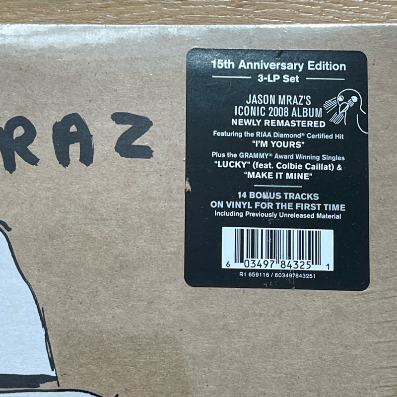 แผ่นเสียง Jason Mraz - We Sing. We Dance. We Steal Things.** Deluxe Edition 3 x Vinyl ,USA มือหนึ่ง ซีล