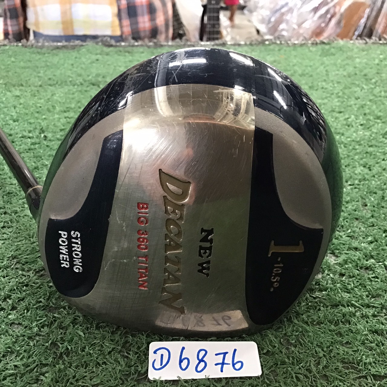 DRIVER 10.5 องศา NEW DECATAN : BIG 360 TITAN FLEX-S ก้านกราไฟร์