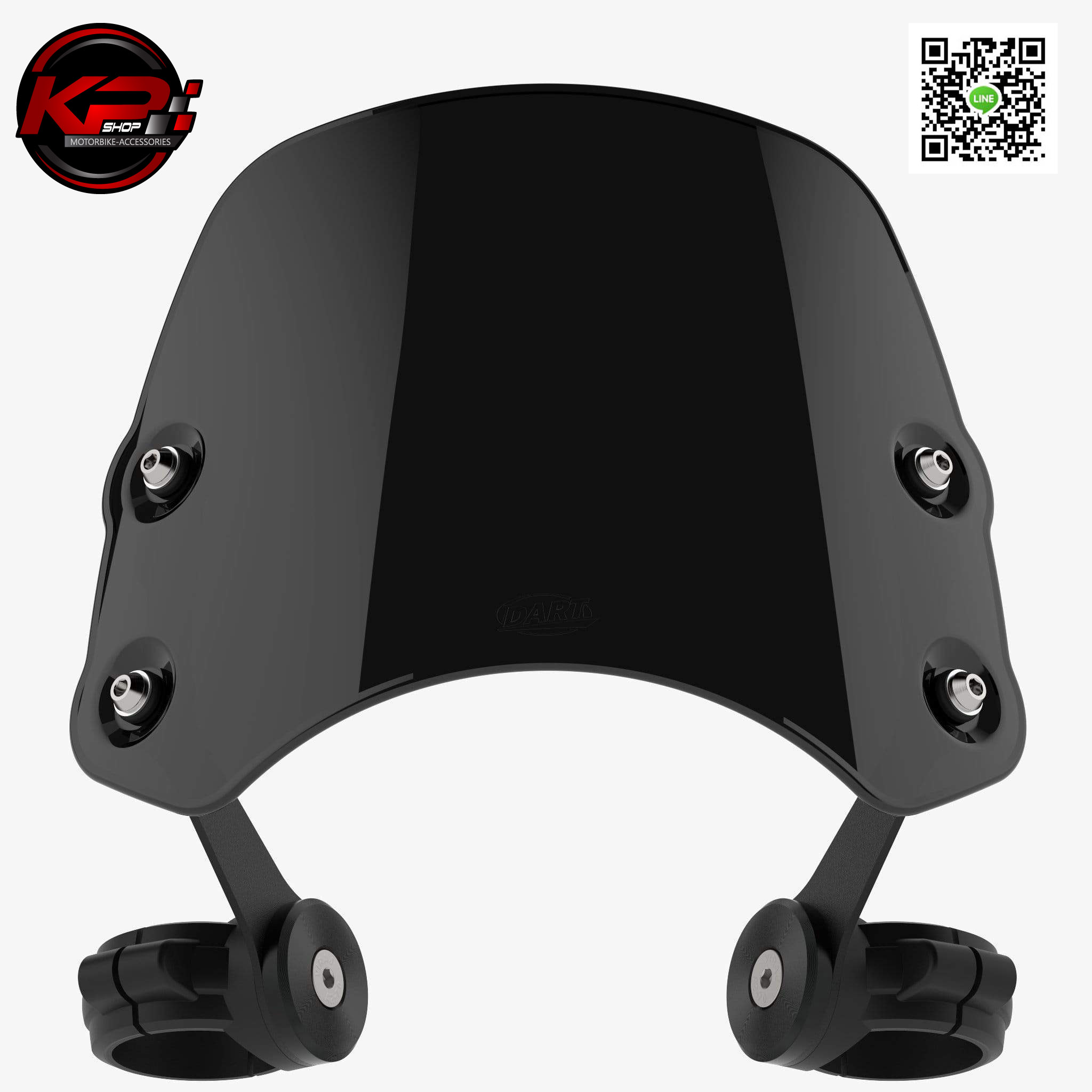 ชิวหน้า TRIUMPH DART FLYSCREEN PIRANHA ฺFOR SPEED MASTER