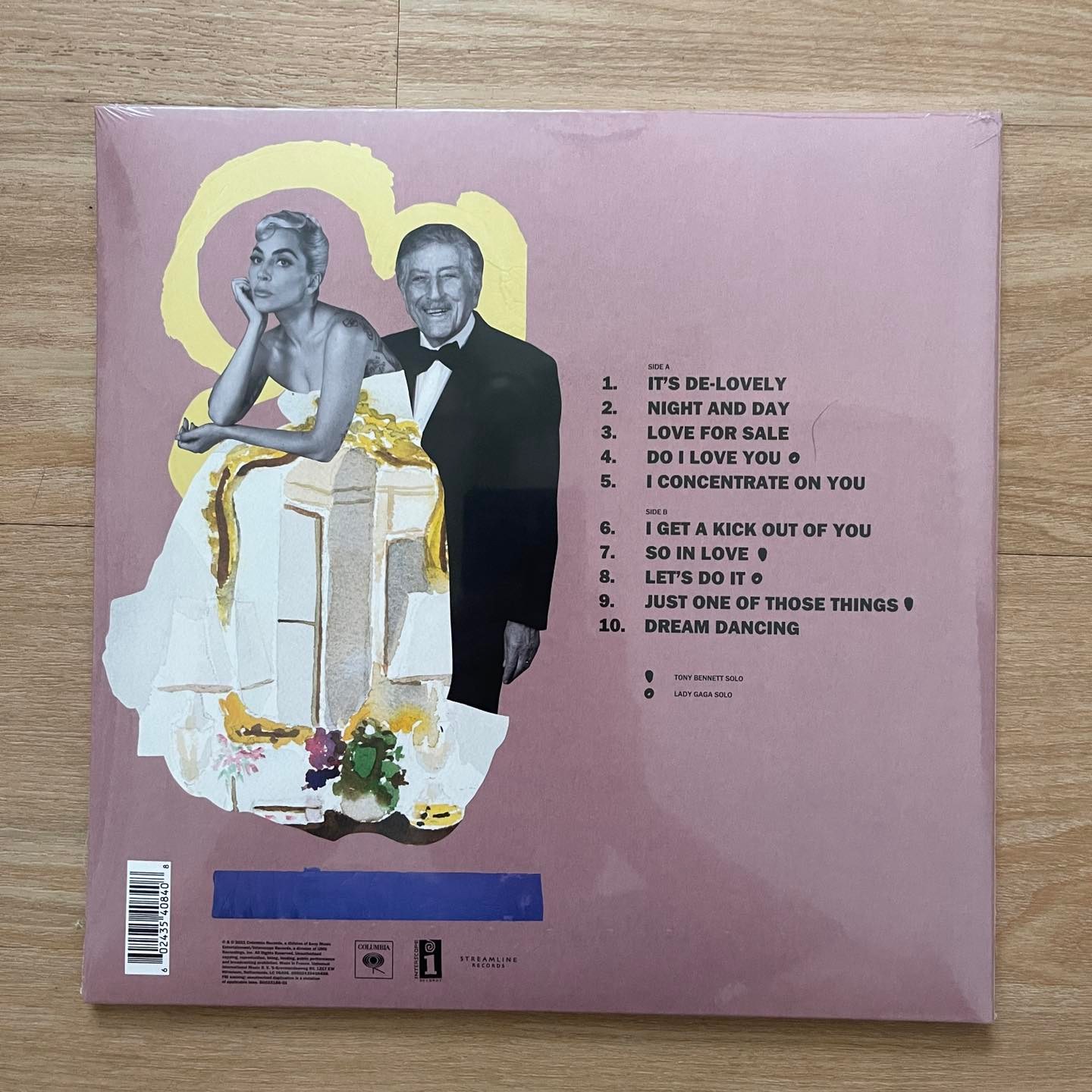 แผ่นเสียง Tony Bennett, Lady Gaga– Love For Sale ,Vinyl, LP, Album, 180 Gram แผ่นเสียงมือหนึ่ง ซีล