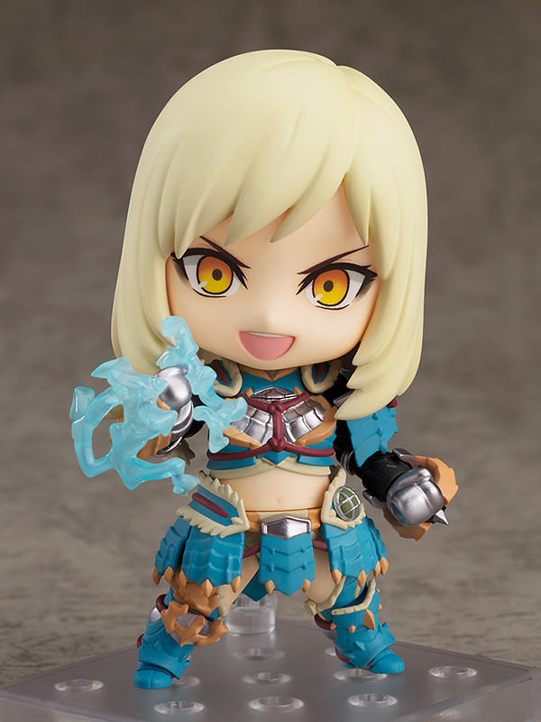 Nendoroid No.1407-DX MONSTER HUNTER WORLD: ICEBORNE Hunter: Female Zinogre Alpha Armor Ver. DX