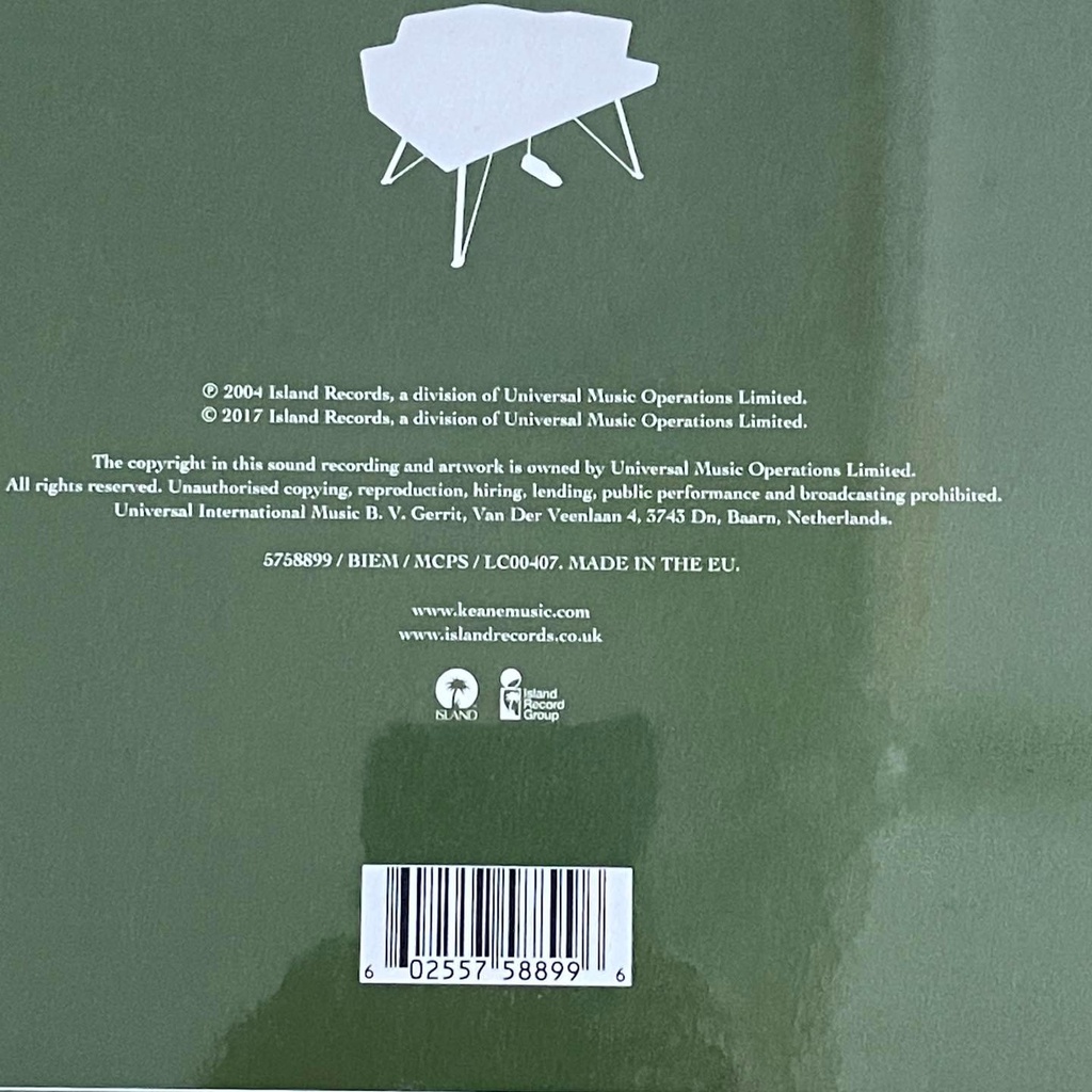 แผ่นเสียง Keane – Hopes And Fears ,Vinyl, LP, Album, Reissue, มือหนึ่ง ซีล