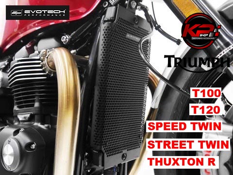 การ์ดหม้อน้ำ EVOTECH FOR TRIUMPH SPEED TWIN