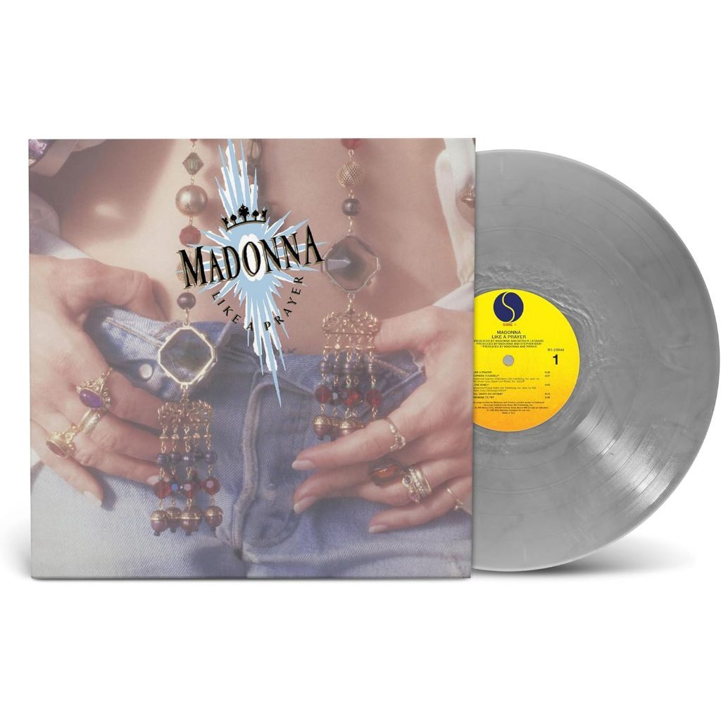 แผ่นเสียง Madonna - Like A Prayer ,Vinyl, LP, Album, Limited Edition, Reissue, Silver มือหนึ่ง ซีล