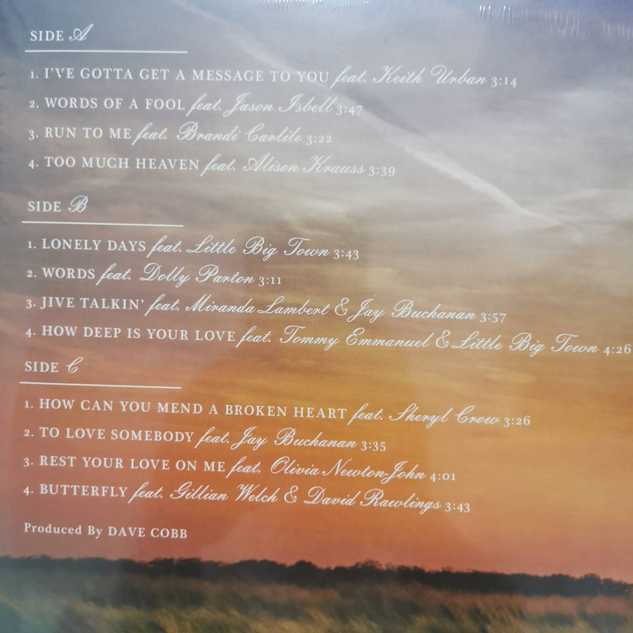 แผ่นเสียง Greenfileds The gibb brothers'songbook, vol.1 แผ่นเสียงใหม่ ซีล