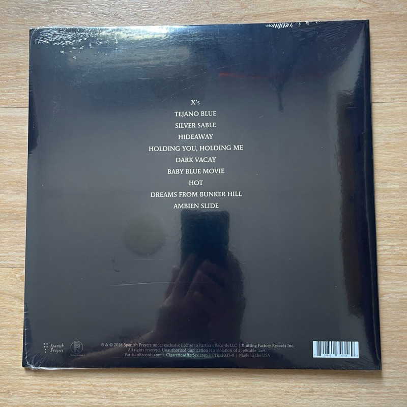 แผ่นเสียง Cigarettes After Sex - X's , Vinyl, LP, Album ,US มือหนึ่ง ซีล