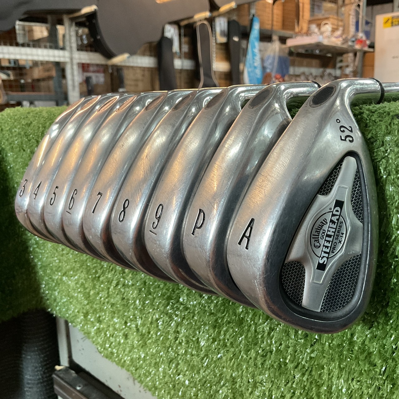 ไม้กอล์ฟ CallawayGOLF : STEELHEAD PRO X-14 / X-100U ก้านเหล็ก