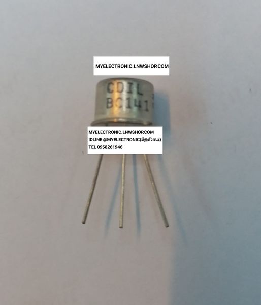 ขาย BC141 ตัวถังTO-39 ยี่ห้อCDIL ทรานซิสเตอร์ TRANSISTOR ราคาตัวละ บาท