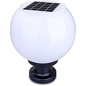 ส่งฟรี Solar Wall Lamp ! โคมไฟหัวเสาโซล่าเซลล์ ทรงกลม 26 CM เเสงขาว / เเสงวอร์มไวท์ รองรับ 2 ระบบ เหมาะสำหรับใช้ติดเป็นโคมไฟพลังงานเเเสงอาทิตย์หน้าบ้านหรือทางเดิน สวน จำนวน 1 โคม