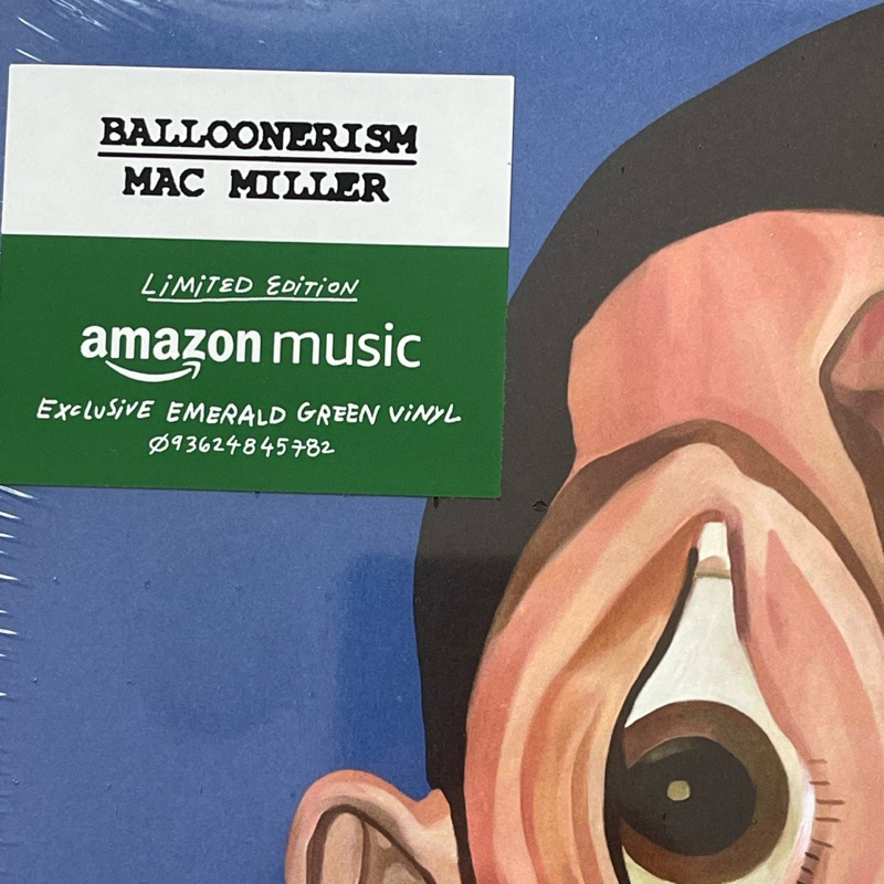 แผ่นเสียง Mac Miller -Balloonerism , 2 x Vinyl, LP, Album, Limited Edition, Emerald Green มือหนึ่ง ซีล