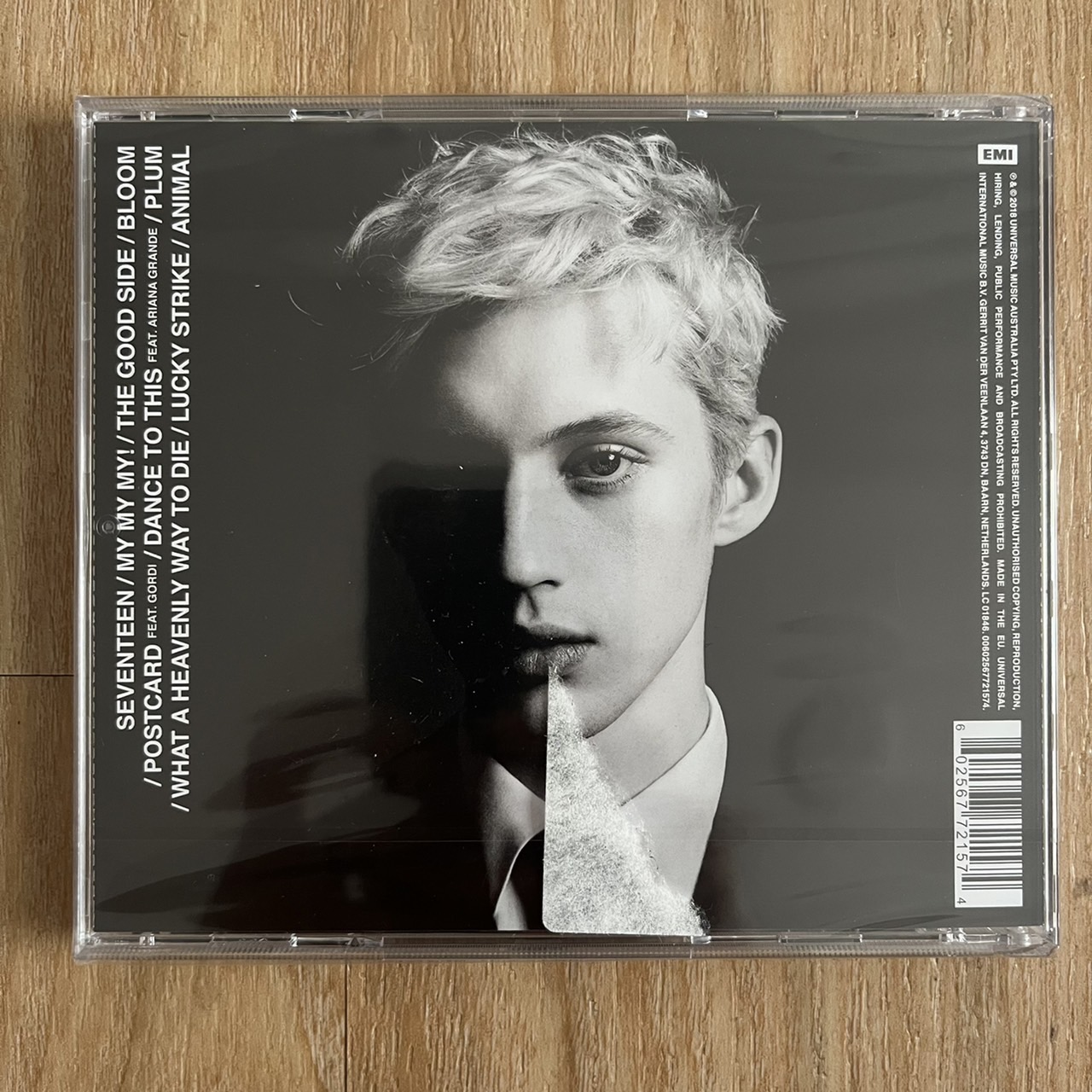 CD ซีดีเพลง Troye Sivan – Bloom แผ่นแท้ ใหม่ ซีล