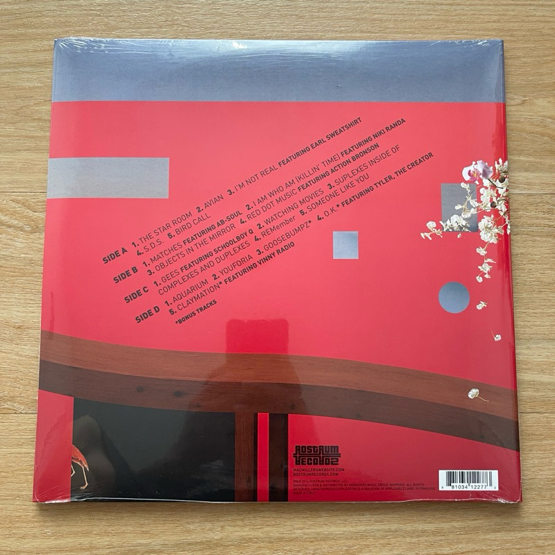 แผ่นเสียง Mac Miller - Watching moving with The Sound Off , 2 x Vinyl, LP, Album, Reissue ,EU,มือหนึ่ง ซีล