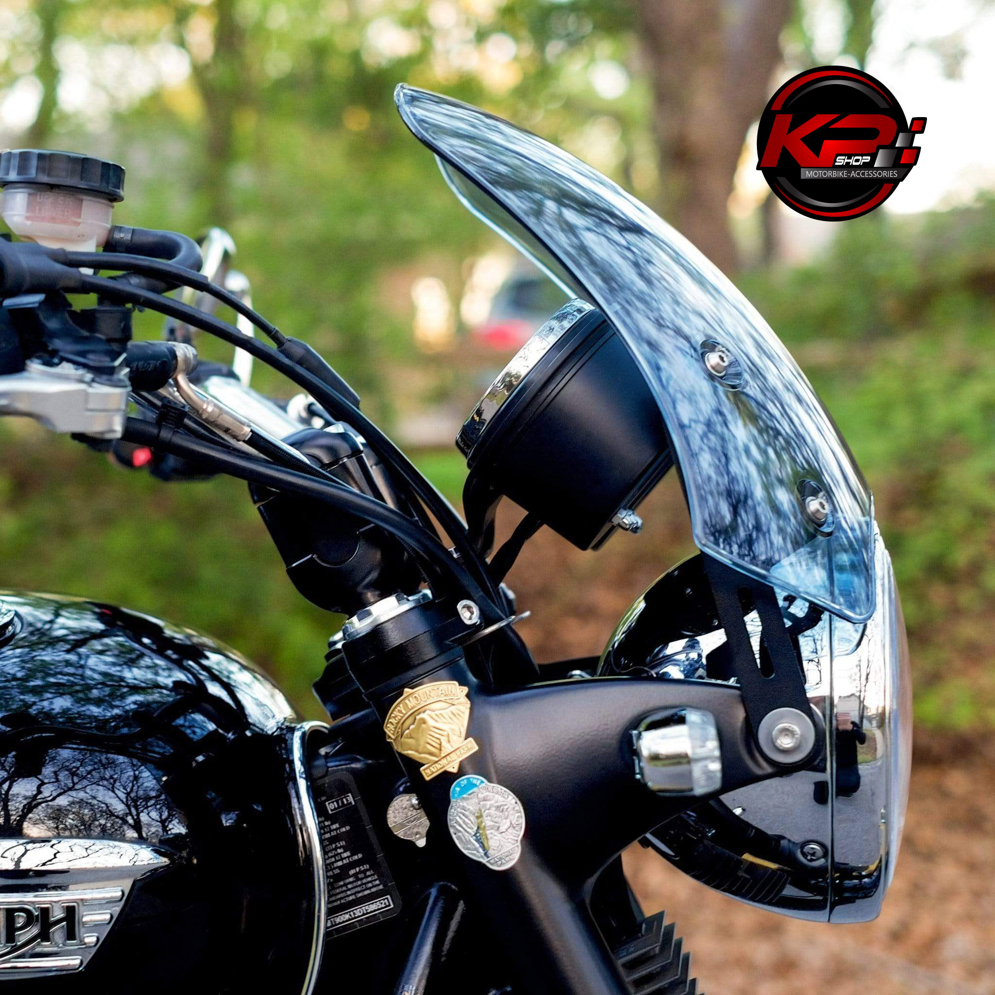 ชิวหน้า DART FLYSCREEN ทรง MARLIN FOR TRIUMPH T100/T120