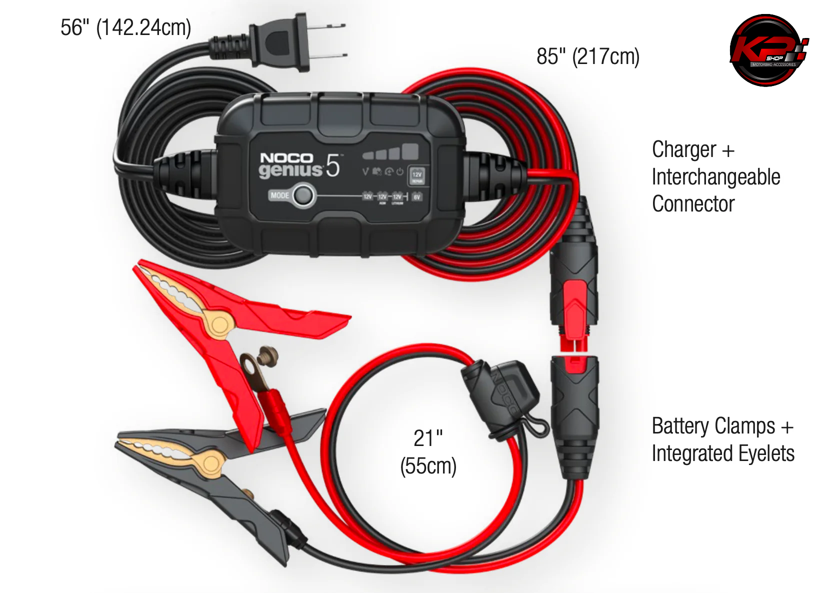 เครื่องชาร์จแบตเตอรี่ NOCO genius รุ่น G5