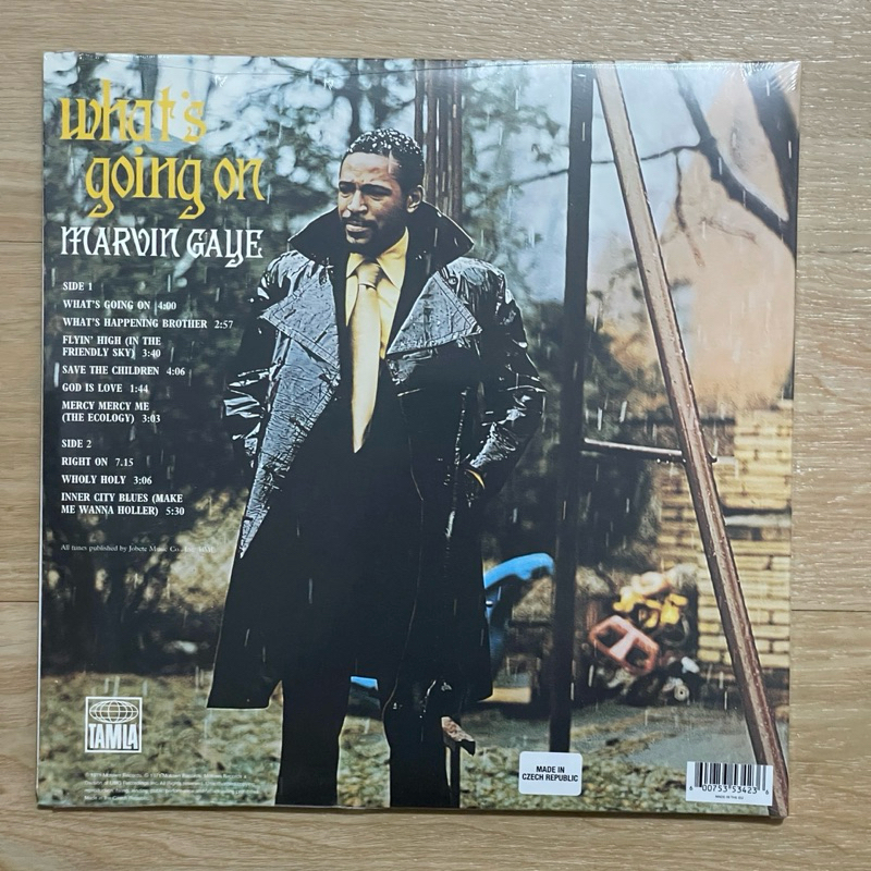 แผ่นเสียง Marvin Gaye - What's Going On ,Black Vinyl, LP, Album, 180 Gram, Gatefold มือหนึ่ง ซีล