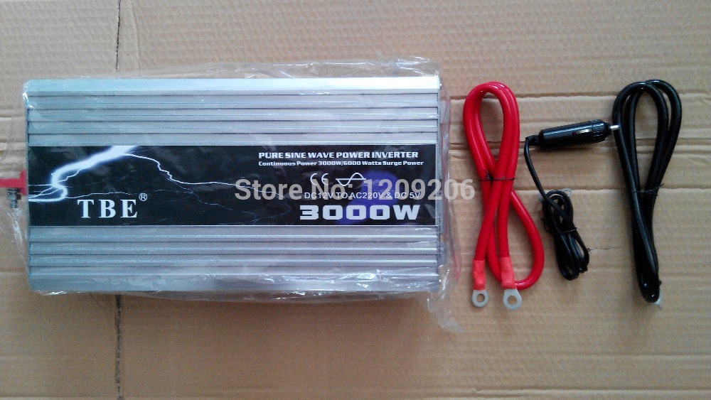 TBE Inverter 12V 5000W เครื่องแปลงไฟจากกระแสตรงDC 12V ไปเป็น กระแสสลับAC 220V