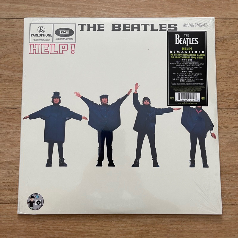 แผ่นเสียง The Beatles – Help! Vinyl, LP, Album, Reissue, Remastered, Stereo, 180gm ,Eu มือหนึ่ง ซีล