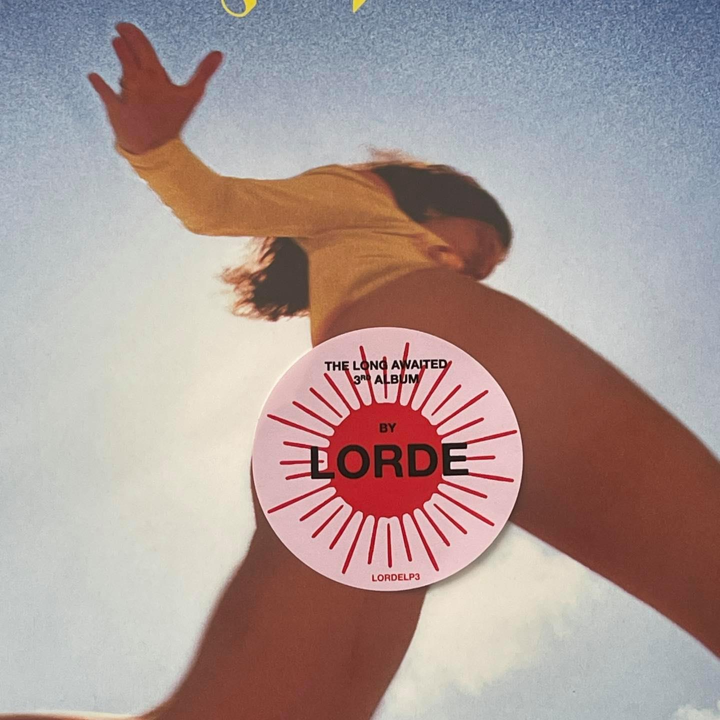 แผ่นเสียง Lorde– Solar Power ,Vinyl, LP, Album Black vinyl แผ่นเสียงมือหนึ่ง ซีล