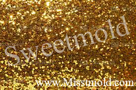 ผงglitter ผงกากเพชร สีทอง ขนาด 50 กรัม