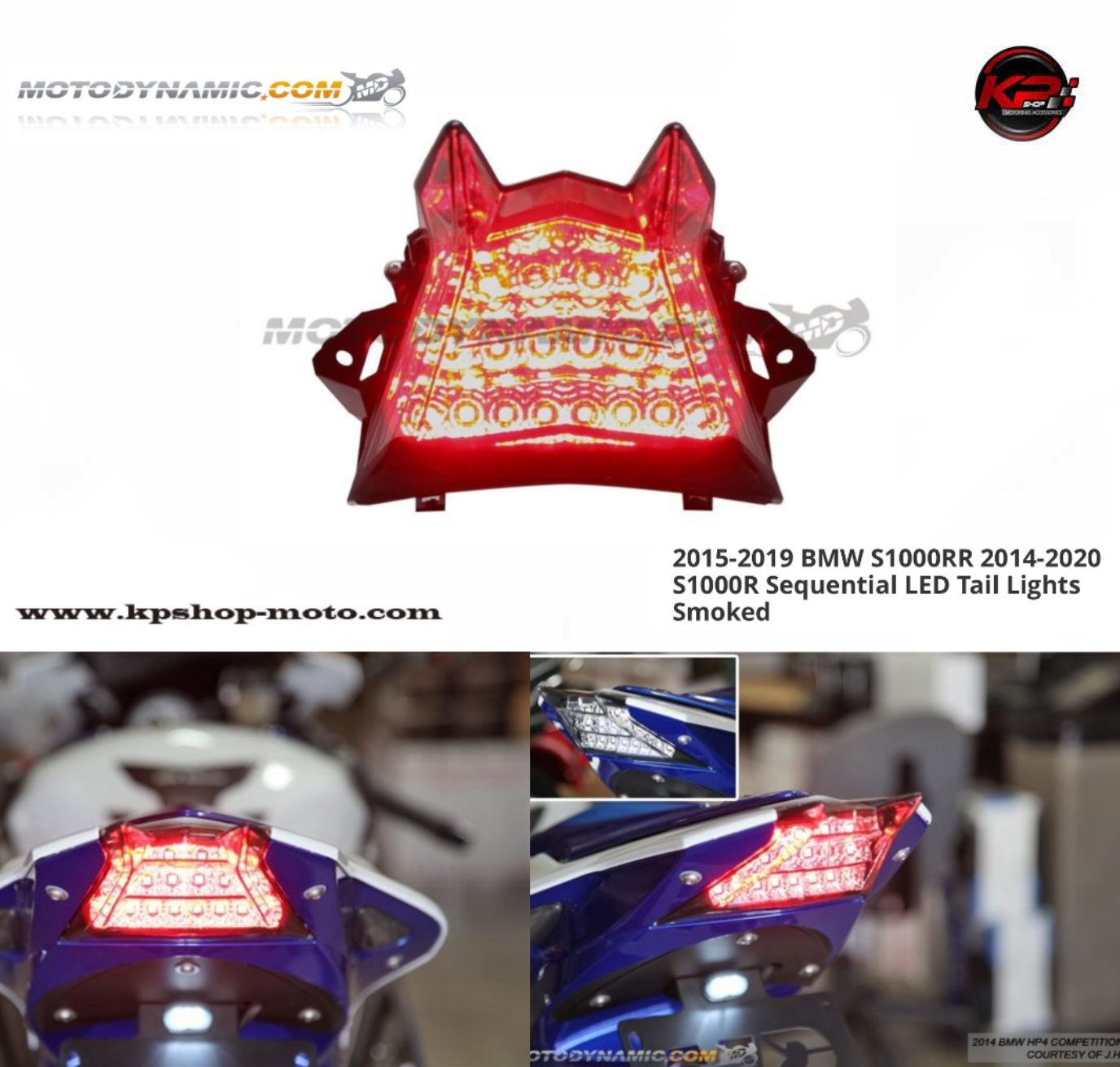 ไฟท้าย MD FOR BMW S1000RR/S1000R (2015-2019)