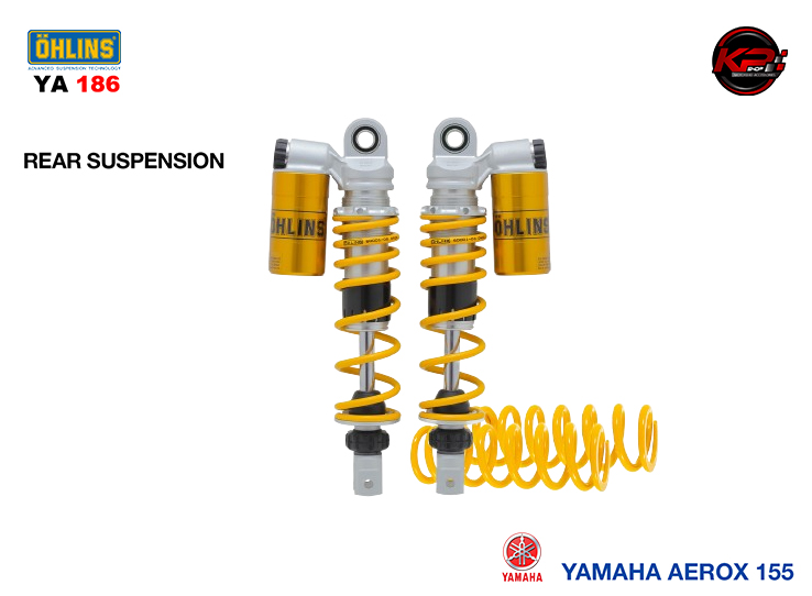 โช๊คหลัง OHLINS FOR YAMAHA AEROX 155 (YA 186) 2021+