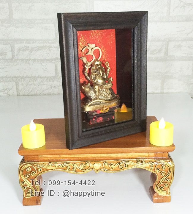 ของขวัญมงคลวันขึ้นบ้านใหม่ พระพิฆเนศ ปางเสวยสุขทรงพาหนะ