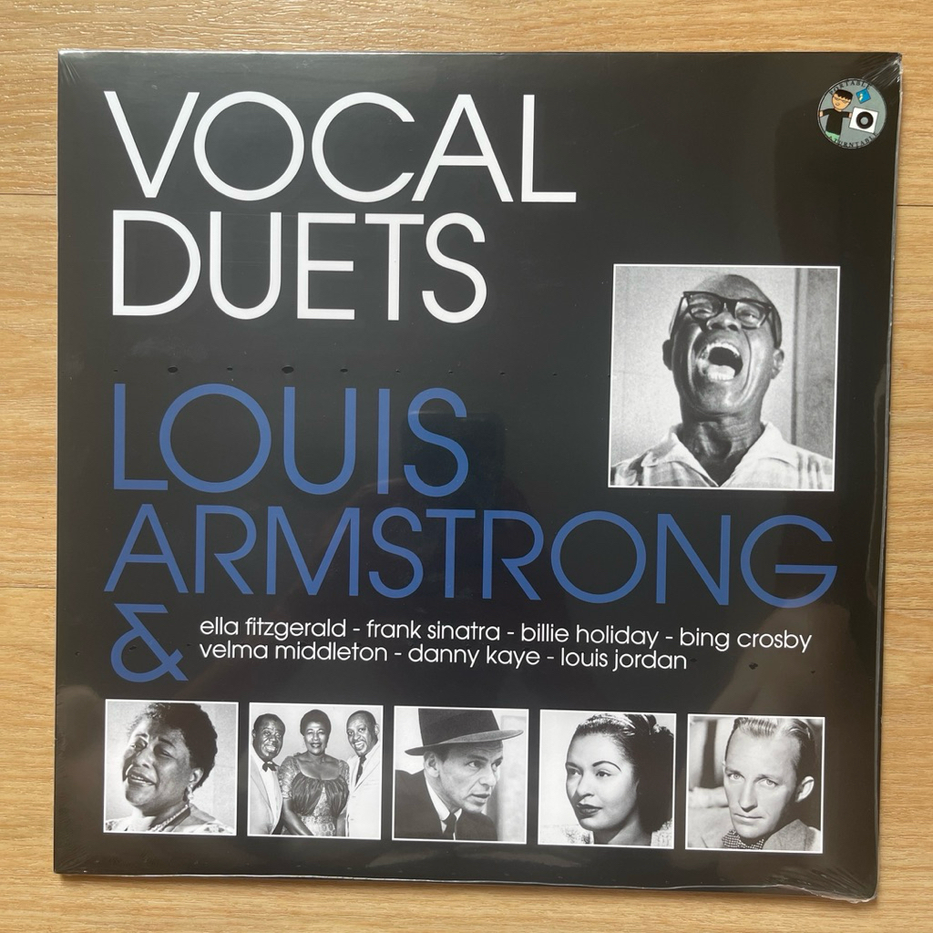 แผ่นเสียง Louis Armstrong Vocal Duets , LP, Compilation, Limited Edition, Blue, EU มือหนึ่ง ซีล