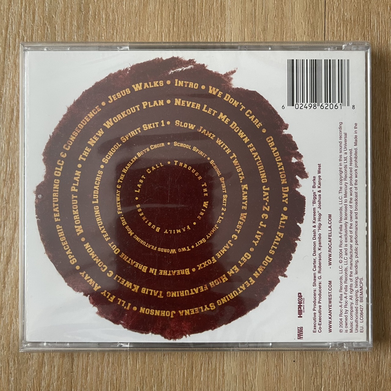 CD เพลง ซีดีเพลง Kanye West – The College Dropout แผ่นแท้ ใหม่ ซีล